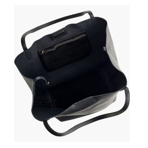 NWT Madewell Oversized Shopper Tote in Soft Grain Leather - Picture 4 of 9